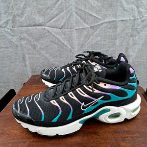 Nike Air Max Plus TN Have A Nike Day Black Purple Aqua BQ7224 001 Sz 7Y / W 8.5